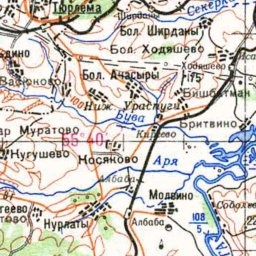 Косяково на карте