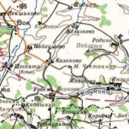 Малахово на карте