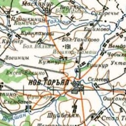 Антоново на карте