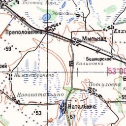 Натальино на карте