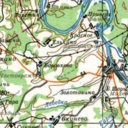 Боровково на карте