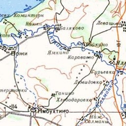 Ямкино на карте