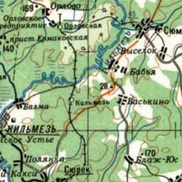 Орлово на карте