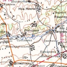 Березняки на карте