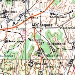 Никиткино на карте