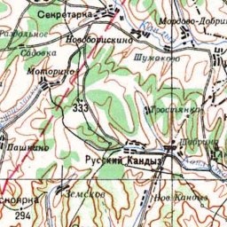Васильевка на карте