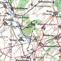 Чукаево на карте