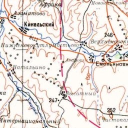 Натальино на карте