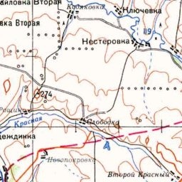 Слободка на карте