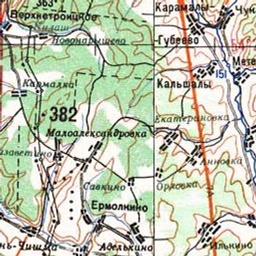 Орловка на карте
