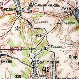 Старки на карте