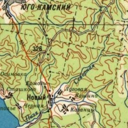 Кашино на карте