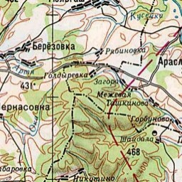 Ефимово на карте