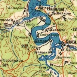 Дураково на карте