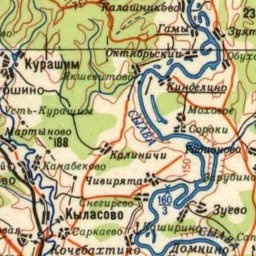 Родионово на карте