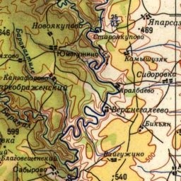 Сидоровка на карте