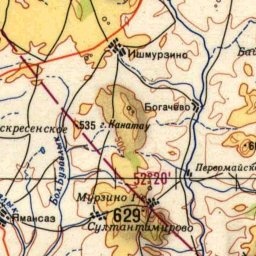 Богачево на карте