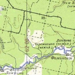 Фоминское на карте
