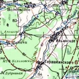 Бобры на карте