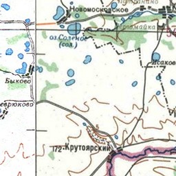 Первомайка на карте