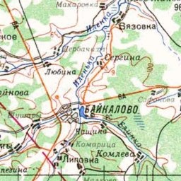 Макаровка на карте