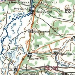Обухово на карте