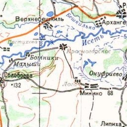 Онуфриево на карте