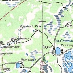 Денисово на карте
