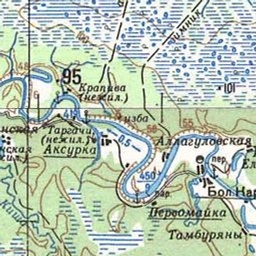 Первомайка на карте