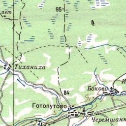 Боково на карте