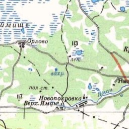 Орлово на карте