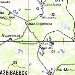 Козловка на карте