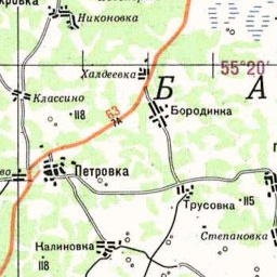 Малахово на карте