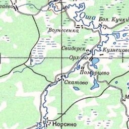 Орлово на карте