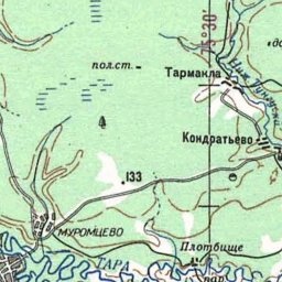Муромцевский Район на карте