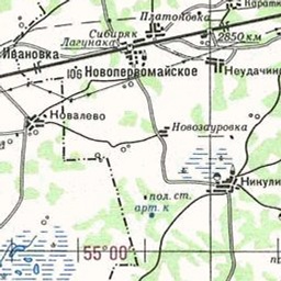 Сибиряк на карте