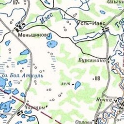 Орлово на карте