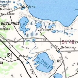 Сибиряк на карте