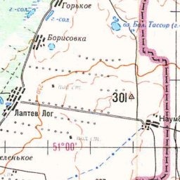 Борисовка на карте
