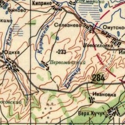 Новоселовка на карте
