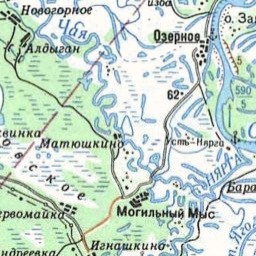 Первомайка на карте
