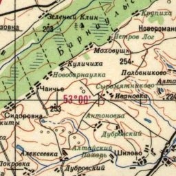 Сидоровка на карте