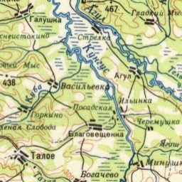 Богачево на карте