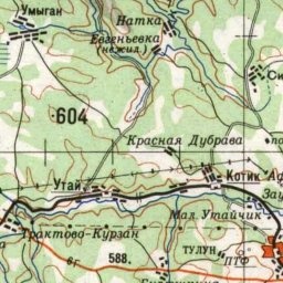 Сибиряк на карте