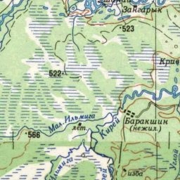 Крутой Ключ на карте