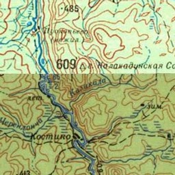 Костино на карте