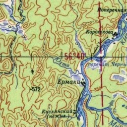 Коротково на карте