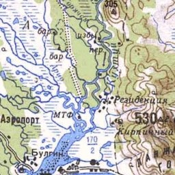 Козино на карте